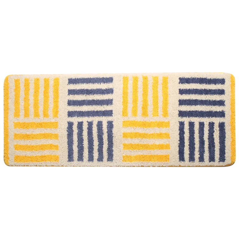 

New Japanese And Korean Style Home Long Strip Carpet Floor Mat, Suitable For Living Room, Bedroom, Kitchen, Balcony, Bay Window