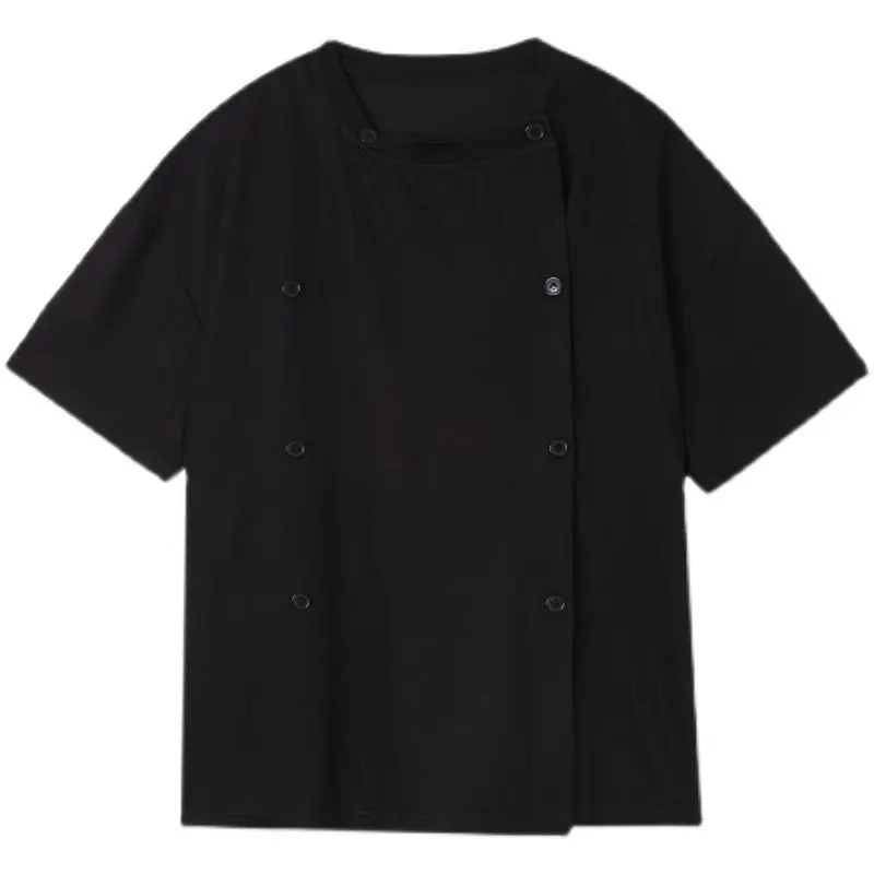 

IEFB men's summer t-shirts 2021 new fashion man tee short sleeve clothes streetwear camisetas hombre one piece tops 9Y7006