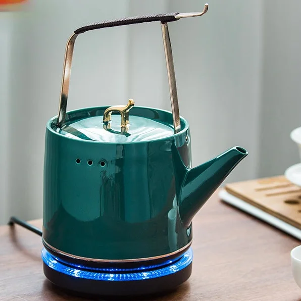 

Hot Electric Water Kettle Teapot Coffee Pot Stove Cookware Enamel Pot Water Kettles Stove Waterkoker Kitchen Accessories BI50WK