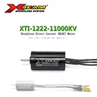 X-TEAM 1222 Series 11000KV 2-полюсный бесщеточный двигатель для 124 126 132 136 Mini RC Car