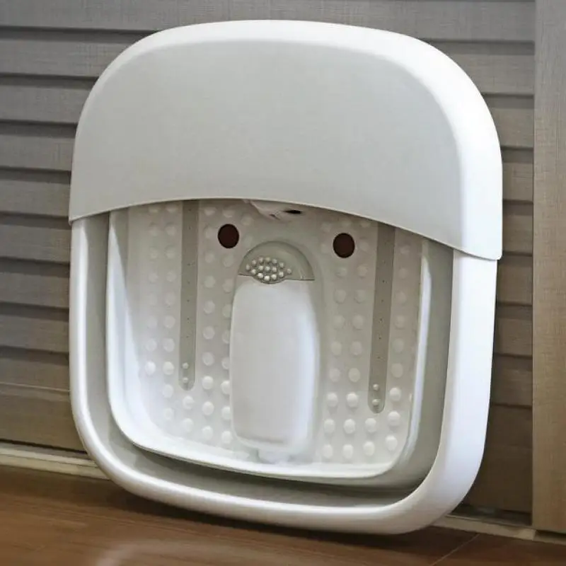 Складное массажное приспособление для ванны автоматическое мытье ног