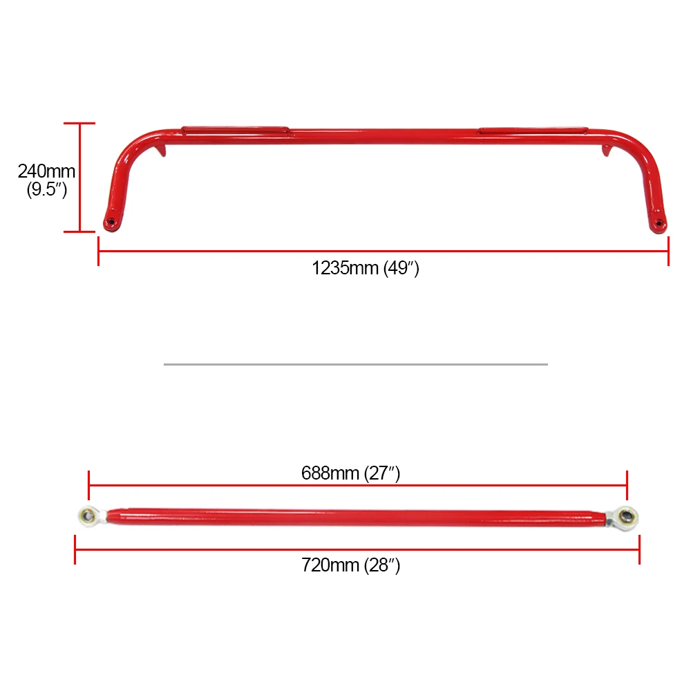 49 &quotиз нержавеющей стали гоночный ремень безопасности бар шасси рулон комплект
