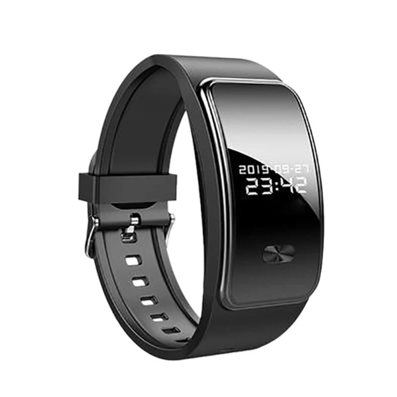 

Audio Voice Activated Wrist Bracelet Recordings MP3 Player Voice Recorder Watch 8GB HIFI for Lectures(8G)