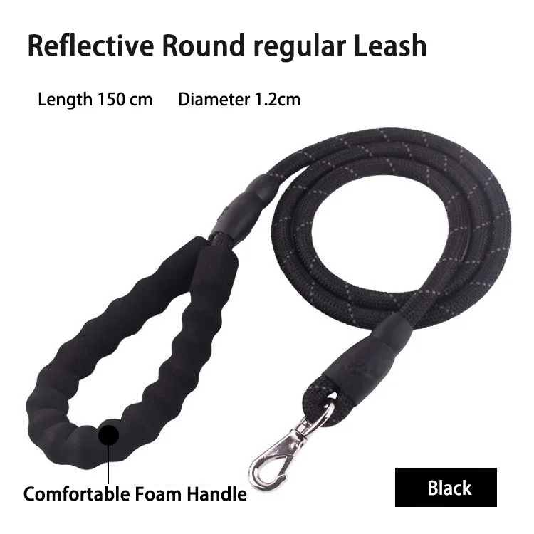 Толстый нейлоновый пружинный взрывозащищенный поводок для питомцев