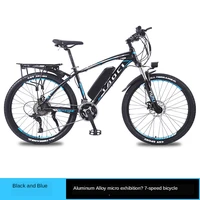 26 inch electric bicycle Lithium battery aluminum alloy power mountain bike 36V new national standard battery car