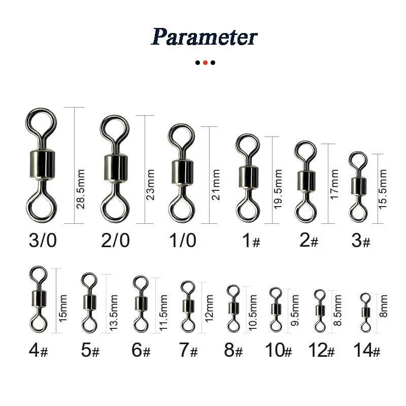 100 шт. подшипники для морской рыбалки | Спорт и развлечения