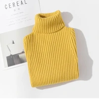 baby girls winter turtleneck sweater colthes autumn boys children clothing pullover knitted solid kids sweaters