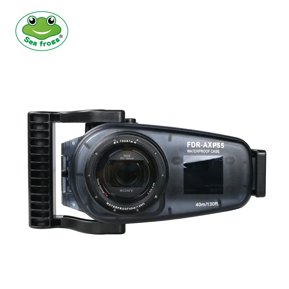 Чехол Seafrogs для видеокамеры Sony FDR AX30 40 55 водонепроницаемый чехол подводной съемки