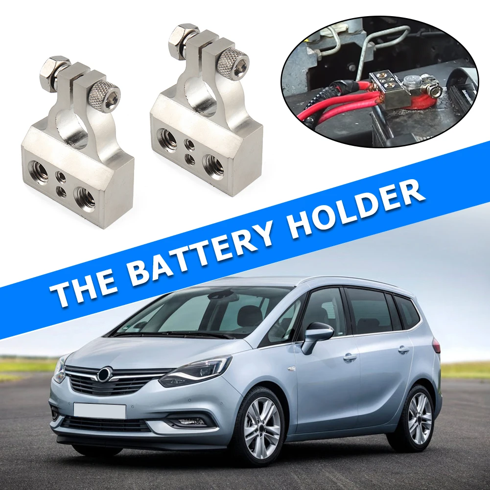 1 пара положительных + отрицательных клеммы автомобильного аккумулятора зажимы