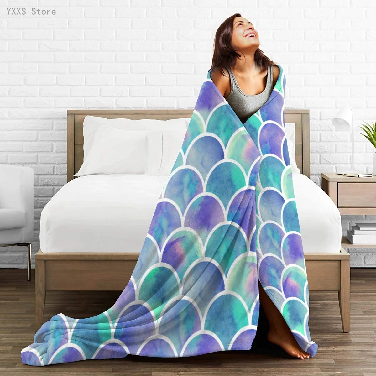 

Anime 3D printed Ultra-Soft Micro Fleece Blanket flannel throw Sherpa bedspread bedding sofa picnic fur soft blanket 300336451