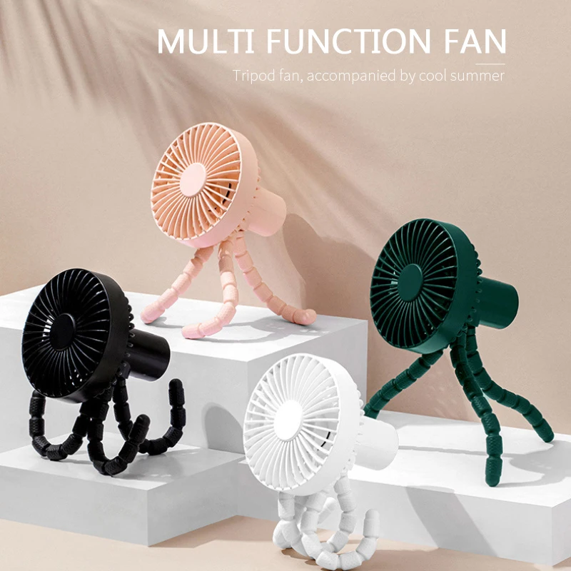Охладитель воздуха мини штатив Трипод вентилятор с 1800 мА/ч Батарея Портативный