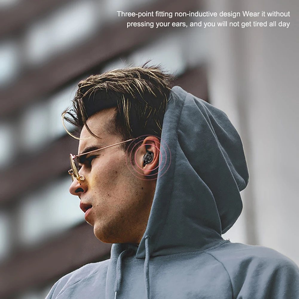 Bluetooth 5 0 наушники-вкладыши TWS с Беспроводной наушники светодиодный Дисплей