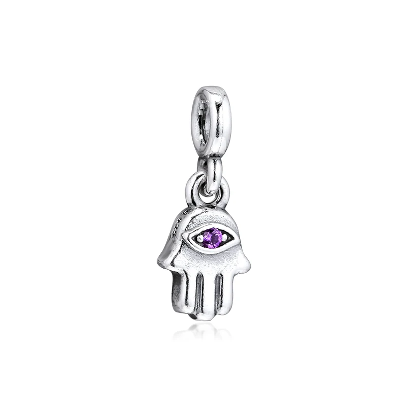

DIY Fits for Pandora Charms Bracelets 100% 925 Sterling-Silver-Jewelry Signature Me My Hamsa Hand Beads Free Shipping