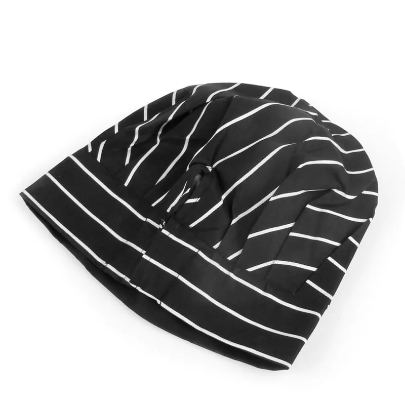 Gorro de cocina Unisex, gorro de Chef, camarero, uniforme, para hornear, barbacoa, parrilla, restaurante, trabajo-3