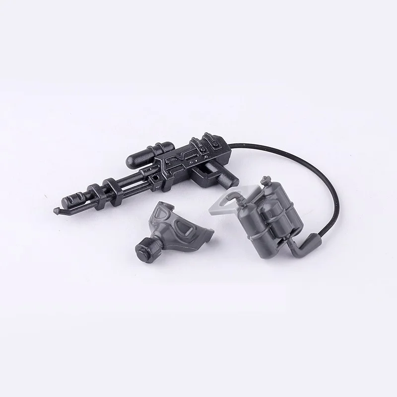 

5PCS Flame thrower Soldiers WW2 MOC SWAT City Military Swat Police Gun Weapons Brick figures building blocks min Toys Childrens
