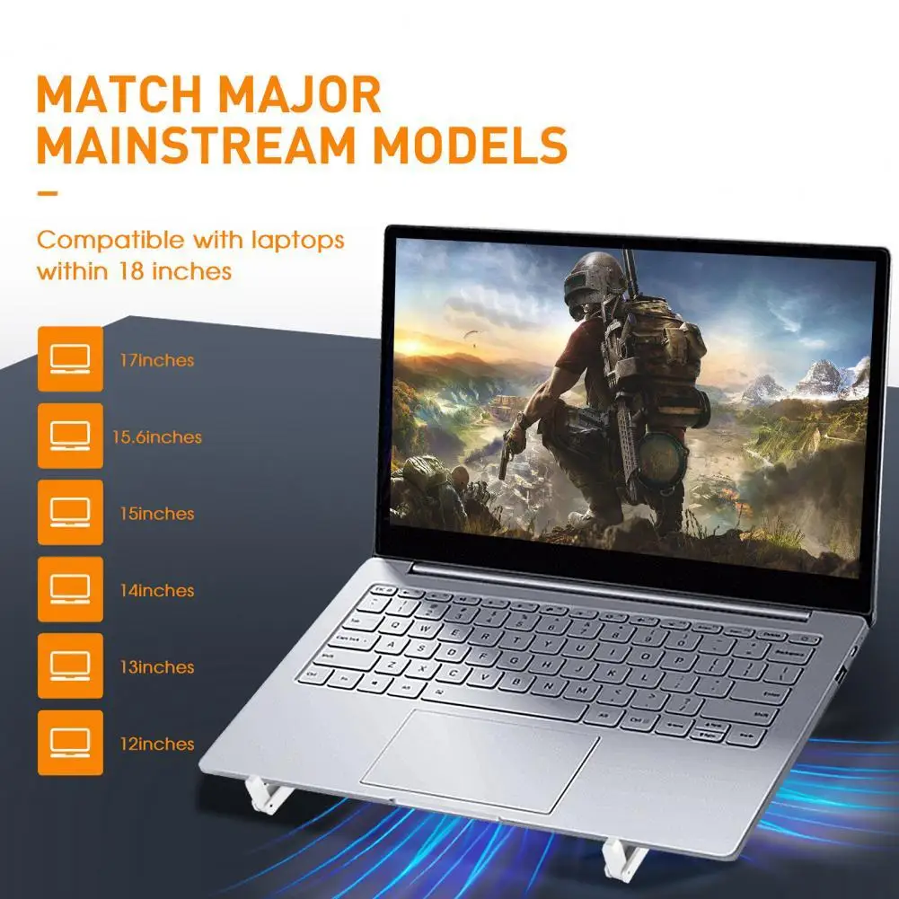 RGB Gaming Laptop Radiator Cooling Pad Notebook Lifting Air-Cooled Cooling Stand with 3 Fan for 12-17inch Laptop RGB Gaming Laptop Radiator Cooling Pad Notebook Lifting Air-Cooled Cooling Stand with 3 Fan for 12-17inch Laptop