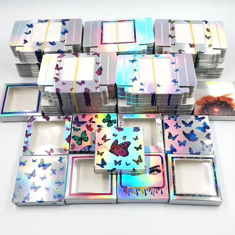 Картонная коробка для накладных ресниц 25 мм|Накладные ресницы| |