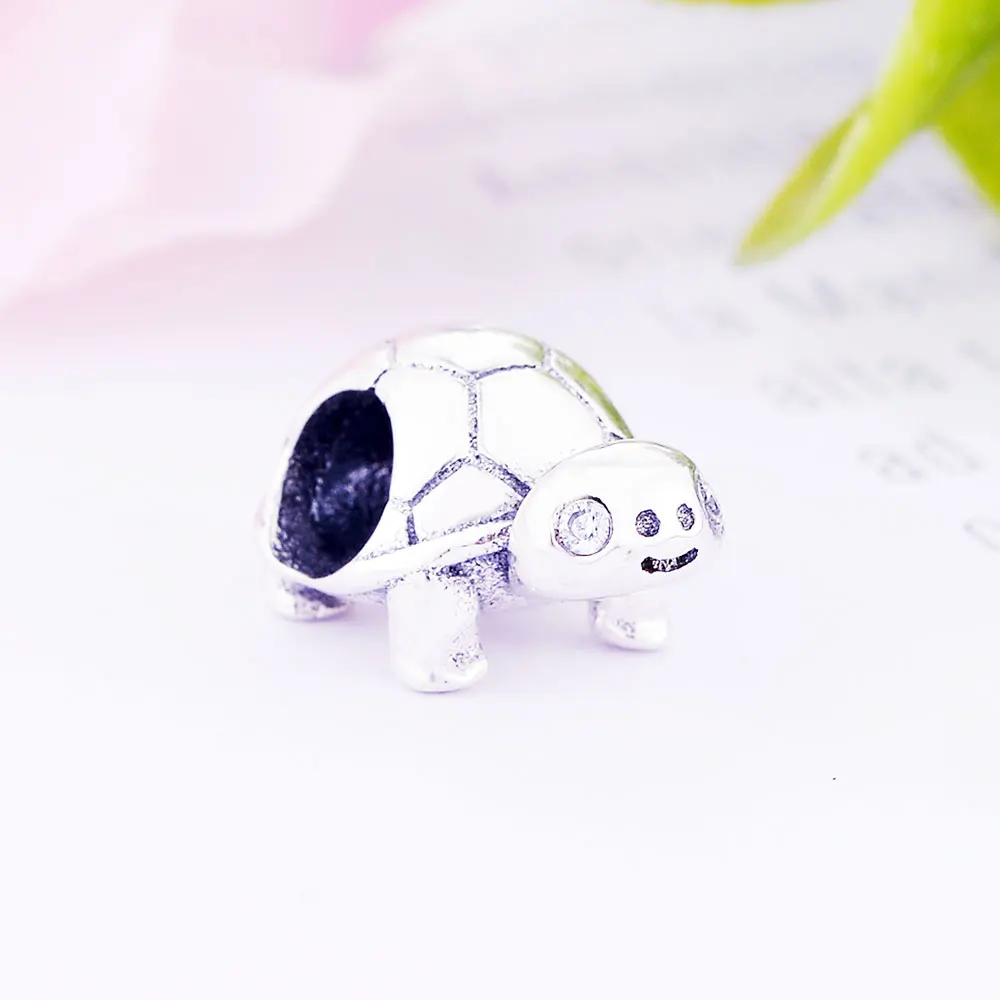 Wholesale Price New Fashion 925 Sterling Silver Tortoise Beads For Women Fit Charm Bracelet DIY Jewelry Tortuga | Украшения и