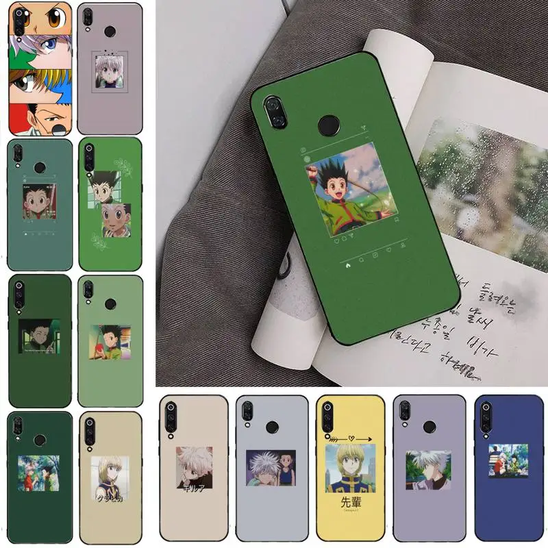 

Hunter x Hunter HXH Phone Case For Redmi note 8Pro 8T 9 Redmi note 6pro 7 7A 6 6A 8 5plus note 9 pro Luxury Soft Protector Cover