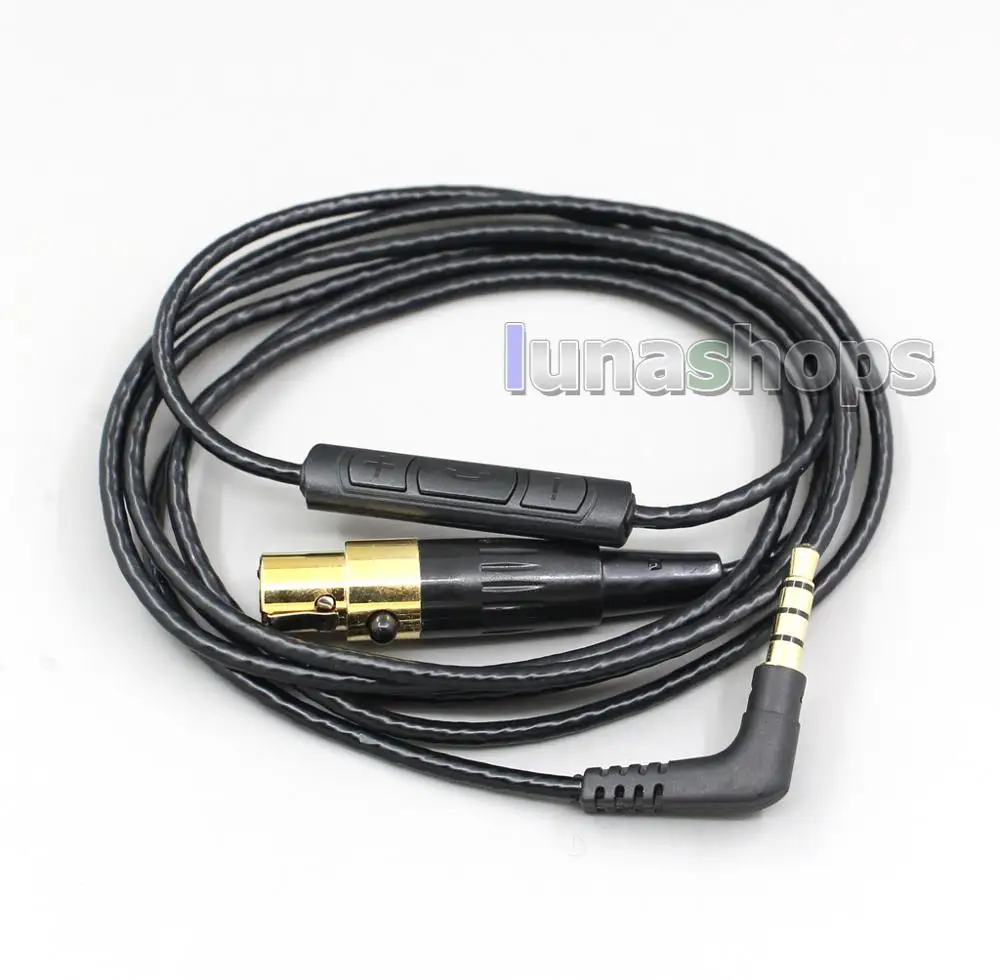 LN004982 With Mic Remote Cable For AKG Q701 K702 K271s 240s K271 K272 K240 K141 K171 K181 K267 K712 Headphone