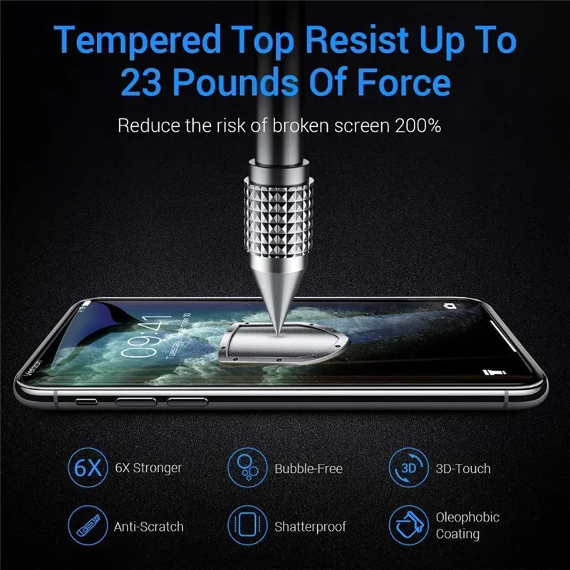 1-3 шт полное практичное Покрытие Закаленное стекло для iPhone 7 11 Pro XS Max X XR 8 6 6s Plus 5 5S SE