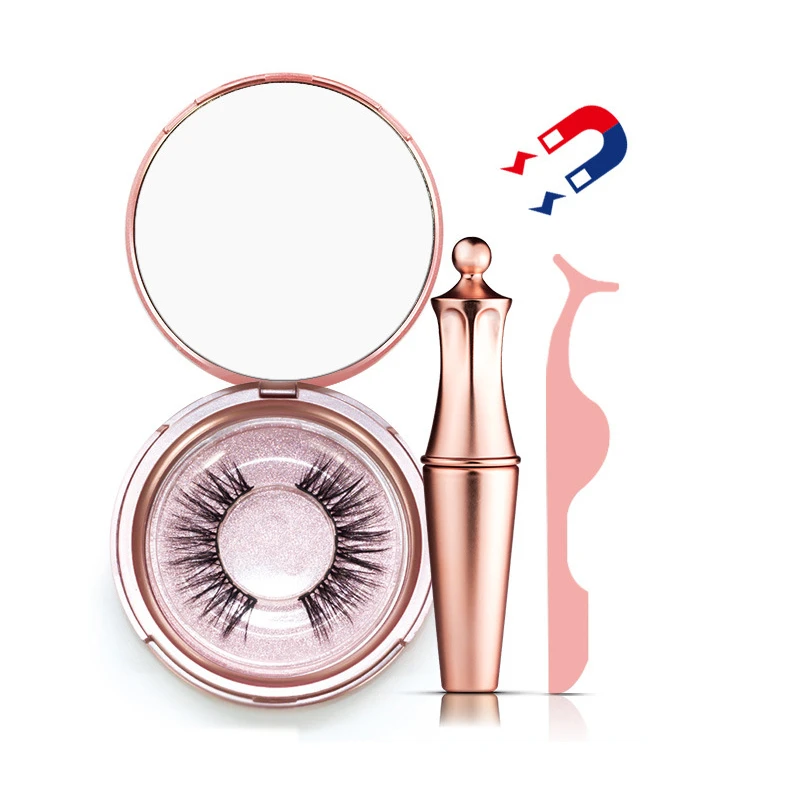 Накладные ресницы на магнитах подводка для глаз Магнитный ненастоящий с