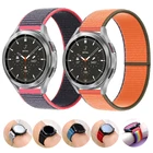 Ремешок 20 мм22 мм для Samsung Galaxy Watch 4Classicactive 23 45 мм46 мм42 мм, нейлоновый браслет для Gear S3, Huawei watch GT 2 pro