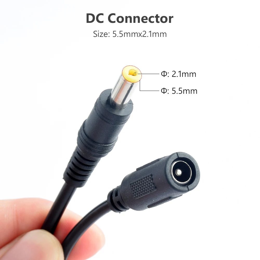 Защита от перезарядки DC 12V 9800MAH литий ионная аккумуляторная батарея для камеры