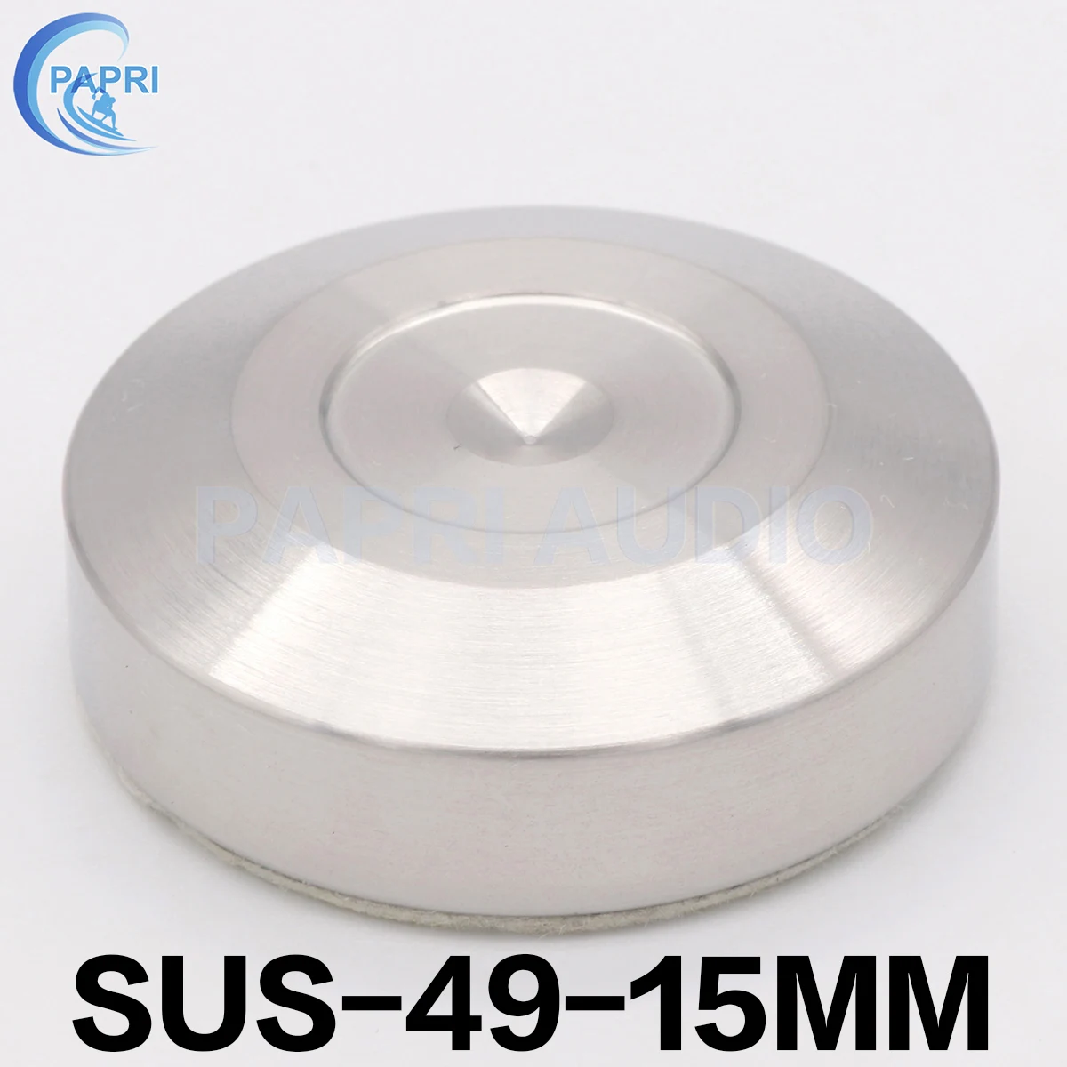 SUS-49-15MM PAPRI 4 шт. 29*8 39-8MM49x15MM 59-20 мм база из нержавеющей стали ножки колодки диски для DCA CD плеер динамик стенд шипы аудио усилитель - Цвет: SUS-49-15MM