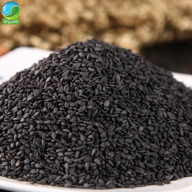 Натуральный дикий черный кунжут высокопротеиновый Hei Zhi Ma семена Sesami Nigrum Hu черные