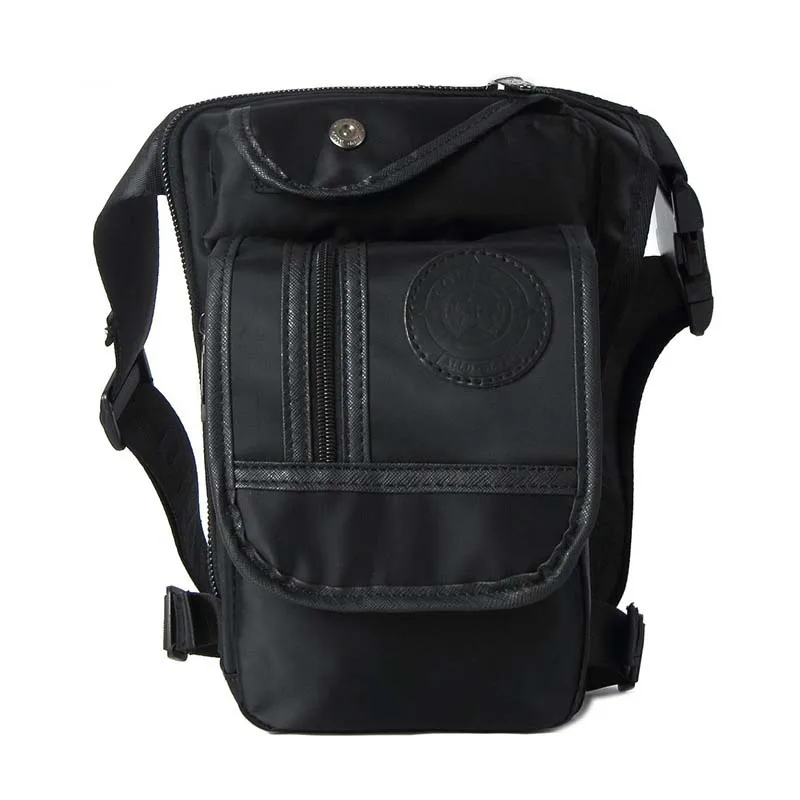 

Men Waterproof Waist Pack Nylon/Canvas Messenger Shoulder Bags CrossBody Motorcycle Rider Bum Hip Belt Purse Fanny Drop Leg Bags