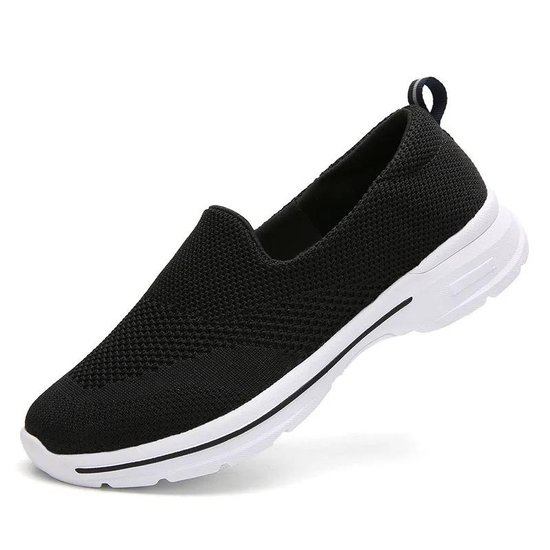 

New Women Shoes 2021 New Women Casual Shoes Fashion Breathable Walking Mesh Flat Shoes Woman White Black Pink Zapatos Mujer