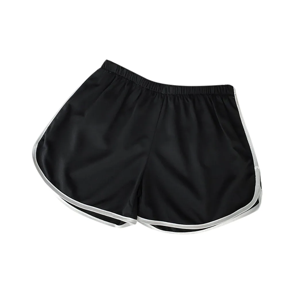 Модные женские пикантные однотонные повседневные шорты со сращением облегающие