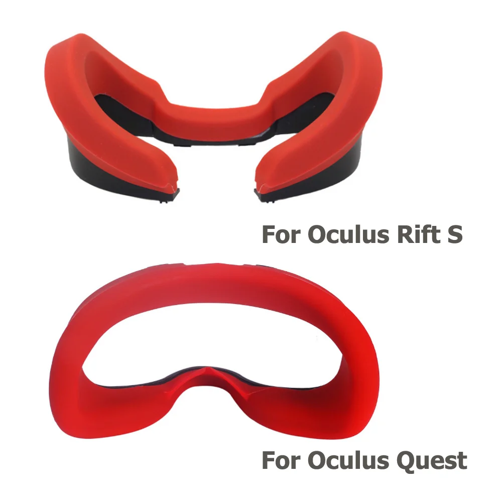 Мягкий силиконовый чехол с защитой от пота глаз Подушечка Для лица крышка для Oculus