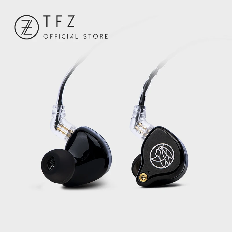 Наушники-вкладыши TFZ T2 Galaxy аудиоприемник с аудиокабелем Hi-Fi металлический кабель