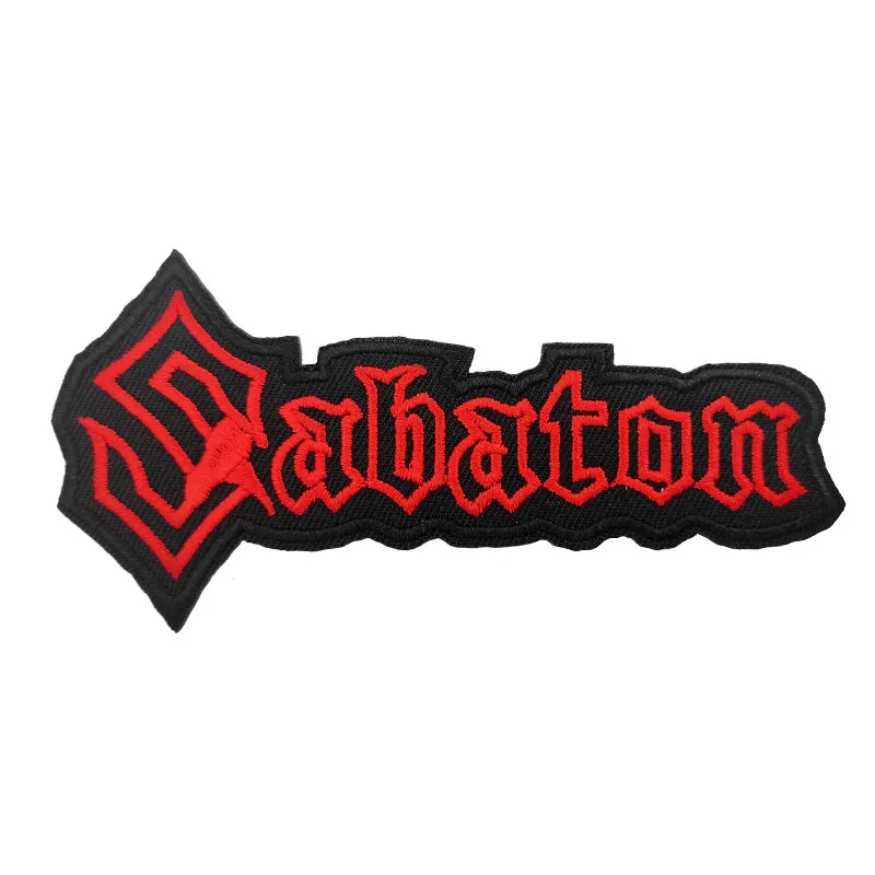 4 7 &quotшапка аппликация SABATON из тяжелого металла с вышивкой логотипом рок группы| |