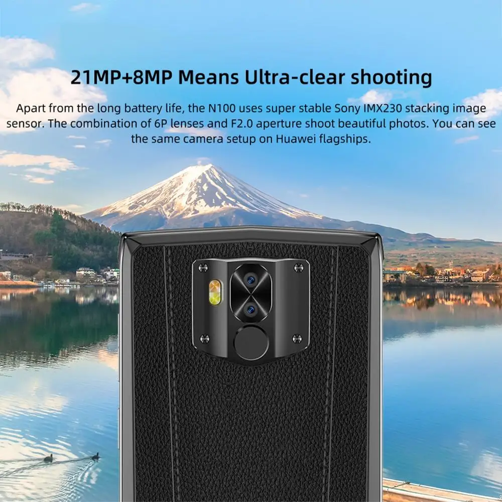 DOOGEE N100 мобильный телефон Android 9 0 MTK6763 Helio P23 Восьмиядерный 4 Гб ОЗУ 64 ПЗУ 5 99 &quotFHD +
