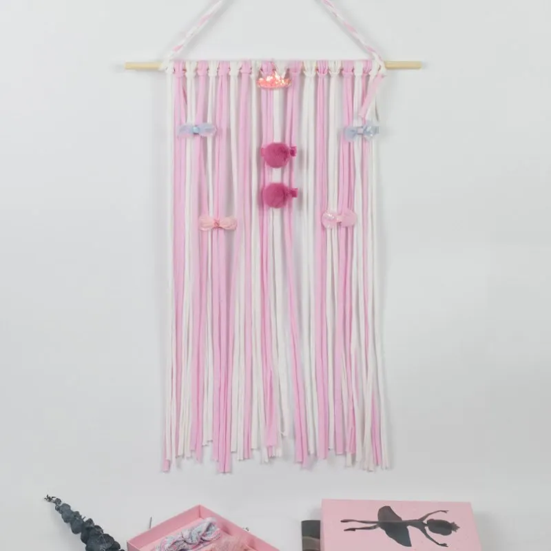 Банты для волос девочек в скандинавском стиле пояс хранения заколки