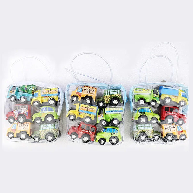 6 шт. игрушки для детей гоночный автомобиль детские мини-автомобили