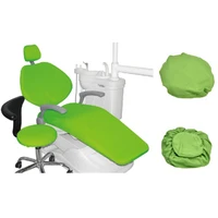 4pcsset dental chair seat cover elastic waterproof protective case protector dentist equipment