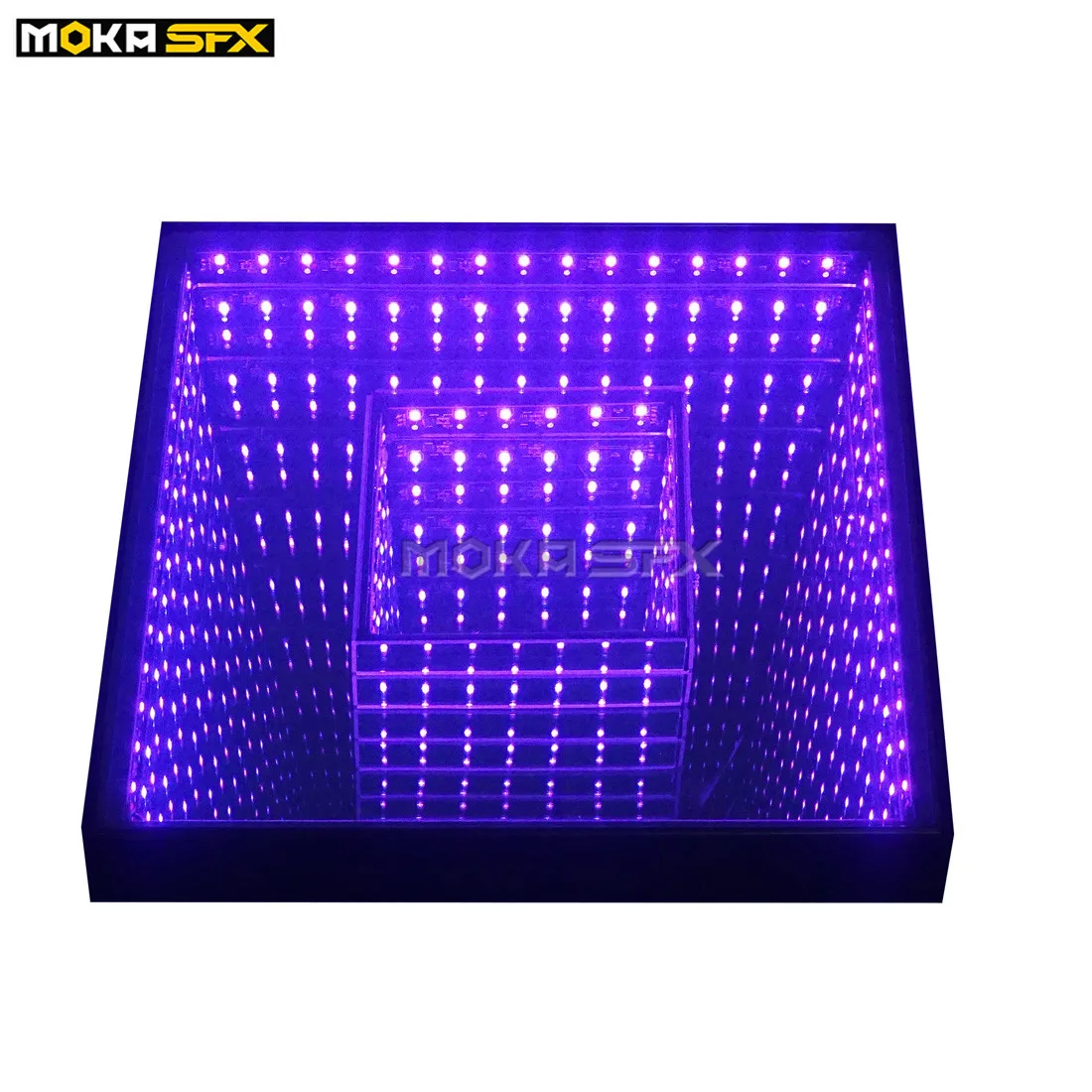 25 pcs /lot 3D Mirror Dance Floor with SD controller and power supply Nightclub led infinity dancing floor 50x50 per panel | Лампы и