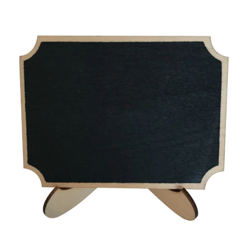 Черная деревянная настольная доска с ножками/винтажная Свадебная