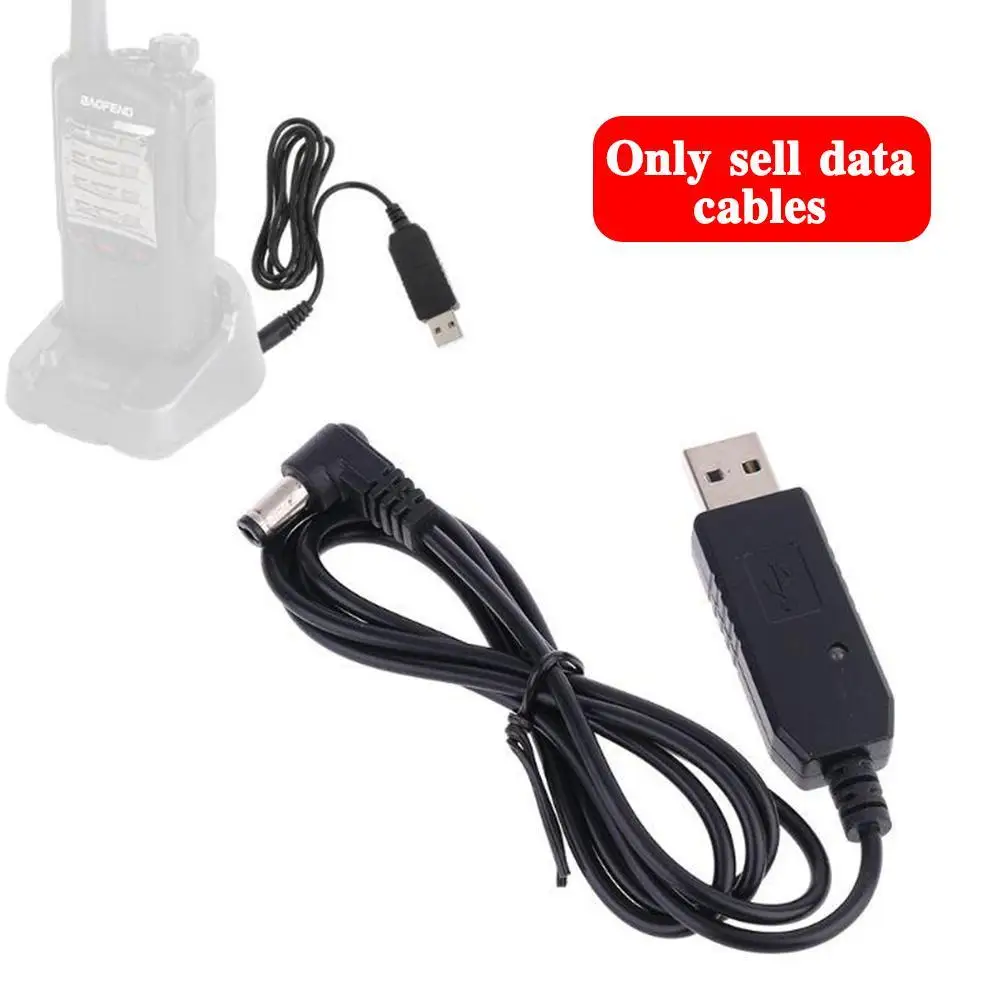 USB Direct Charging Cable USB Charger Cable For BAOFENG UV-5R BL-5L Walkie-Talkie Radio USB Charger Cable With Indicator Light images - 6