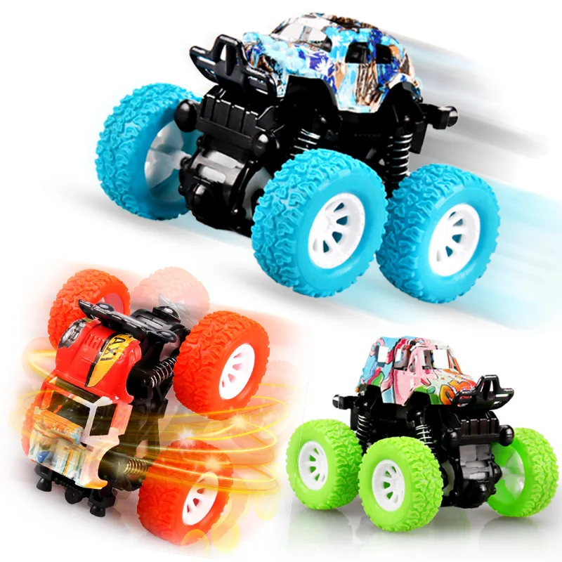 

[Random Color] New Kids Cars Toys Monster Truck Inertia SUV Friction Power Vehicles 1PC Cars Children Toys gift Wholesale Price