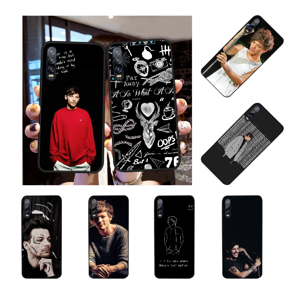 Черный мягкий чехол PENGHUWAN Louis Tomlinson для телефона Huawei Honor 20 10 9 8 8x 8c 9x 7c 7a Lite view |