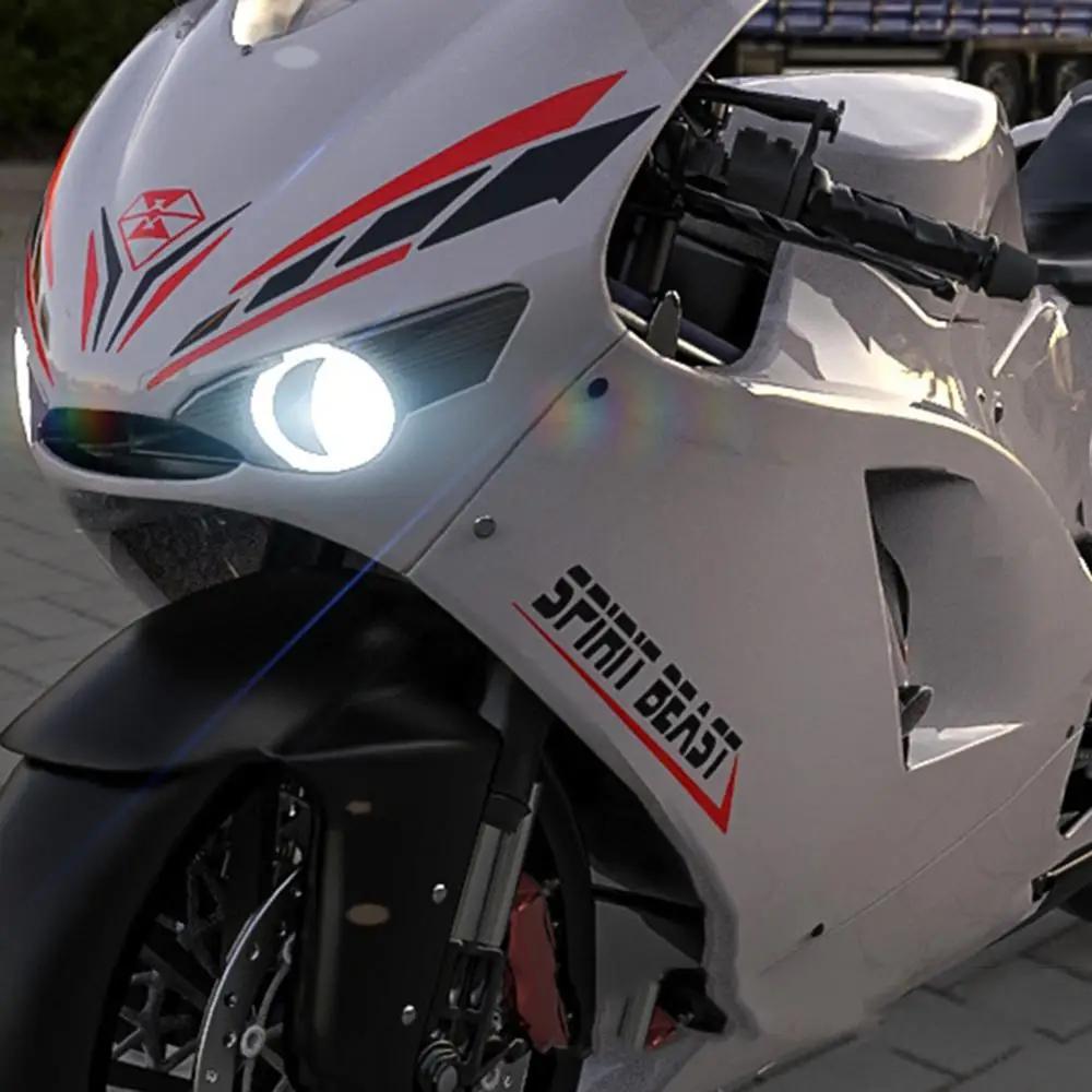 Наклейка для мотоцикла отражающая крутая 3D наклейка Moto топливный бак