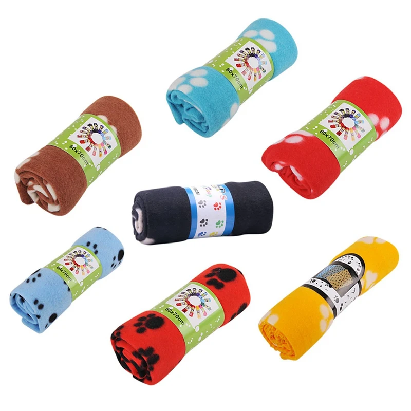 Мягкое теплое одеяло для домашних животных Симпатичные лежанки в виде цветочных