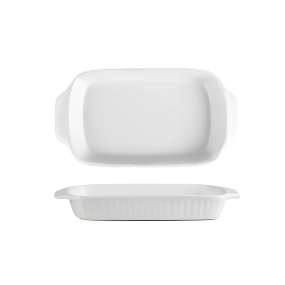 Прямоугольный поднос для выпечки практичная Бытовая тарелка модель домашней