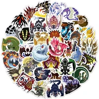 103050pcs mixed monster hunter game stickers personality car suitcase luggage guitar laptop waterproof classic sticker