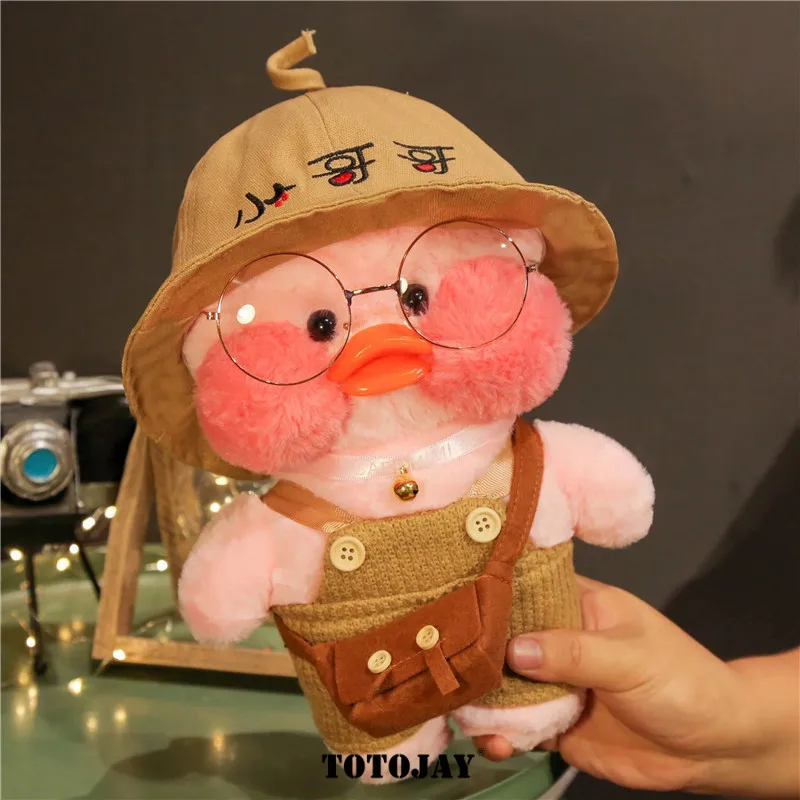 

Korean Netred Wearing Hyaluronic Acid Little Yellow Duck Doll Ducks Lalafanfan Ducks Plush Soft Toys Ducks Doll Birthday Gift